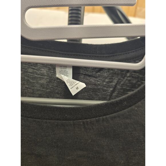 Cactus Graphic Tee Black Cotton M Artist Original Signed NWOT - Picture 4 of 5